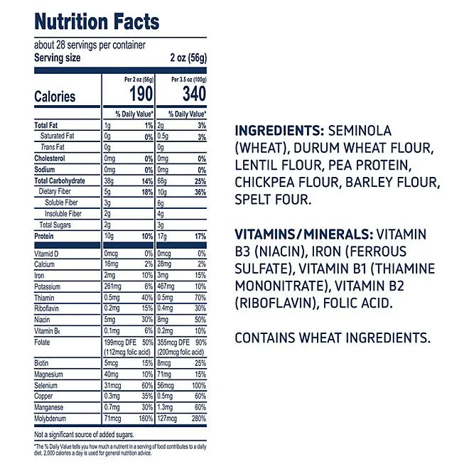 Barilla Protein+ Penne & Rotini, 14.5 oz., 4 pk. 3