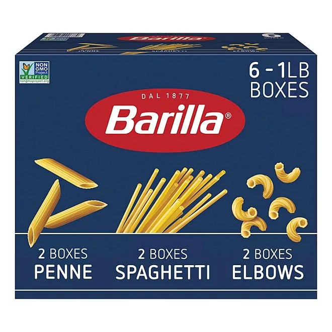 Barilla Pasta Variety Pack 1 lb., 6 pk. 2