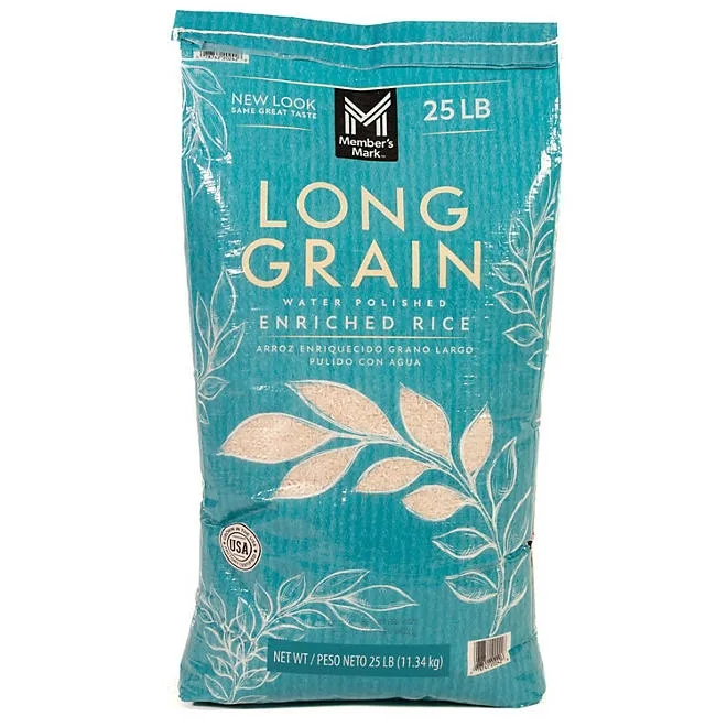 Member's Mark Long Grain White Rice, 25 lbs. 2