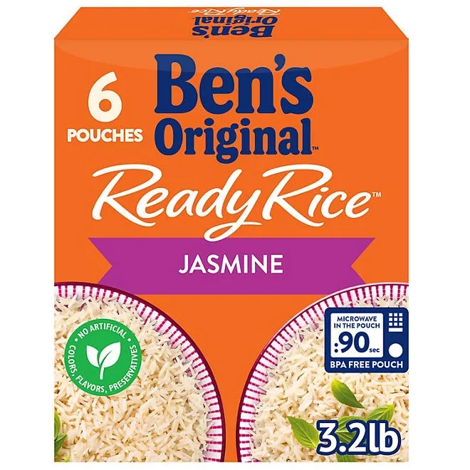 Ben's Original Ready Jasmine Rice, 8.5 oz., 6 pk. 2