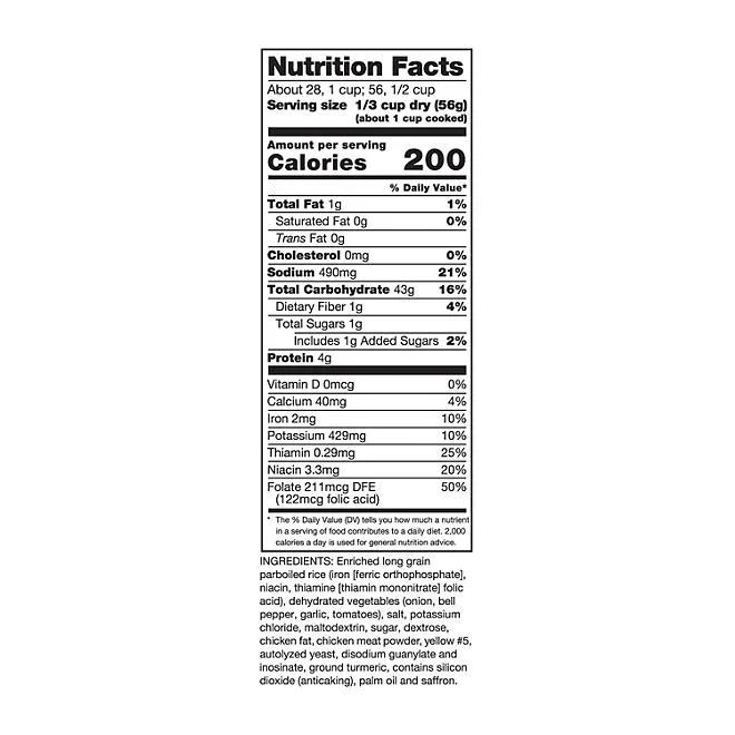 ParExcellence Yellow Rice, 3.5 lbs. 3