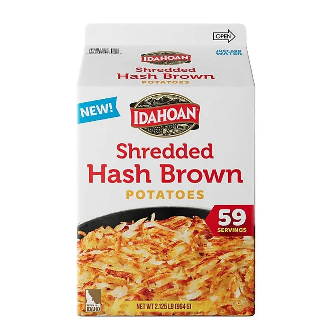 Idahoan Shredded Hashbrowns, 2.125 lbs. 2