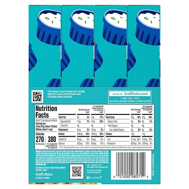 Kraft Ranch Flavored Macaroni & Cheese Dinner, 7.25 oz., 4 pk. 5
