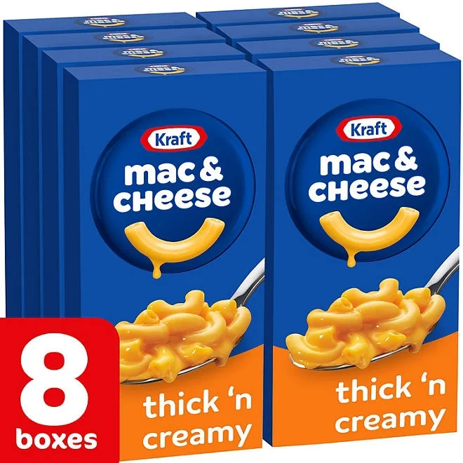 Kraft Thick 'n Creamy Macaroni and Cheese Dinner, 8 ct. 2