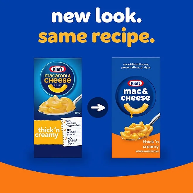 Kraft Thick 'n Creamy Macaroni and Cheese Dinner, 8 ct. 5