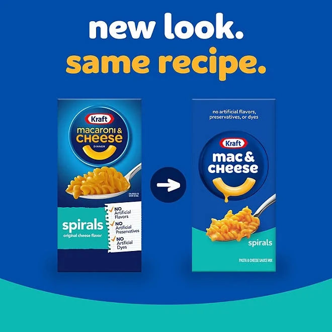 Kraft Spirals Original Macaroni and Cheese Dinner, 8 ct. 5