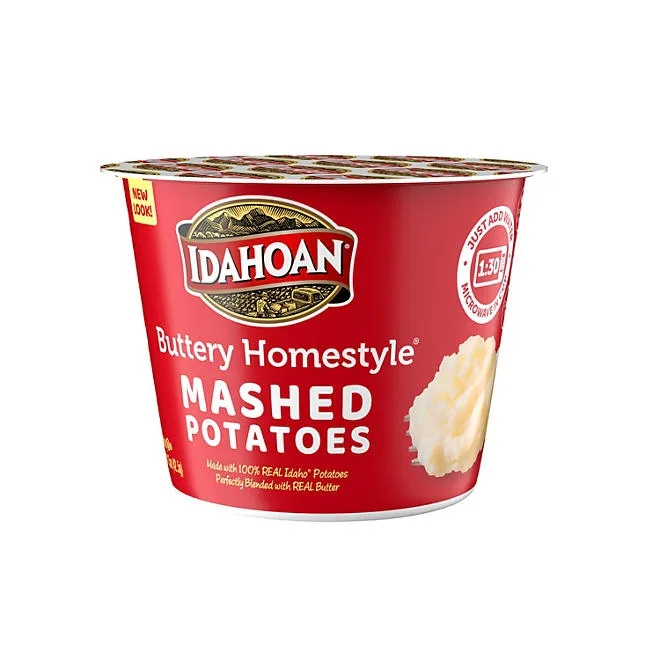 Idahoan Buttery Homestyle Mashed Potatoes, 12 pk. 4