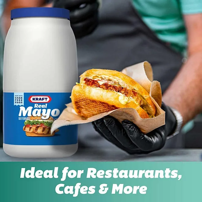Kraft Real Mayo Creamy & Smooth Mayonnaise, 1 gal, 2 ct. 5
