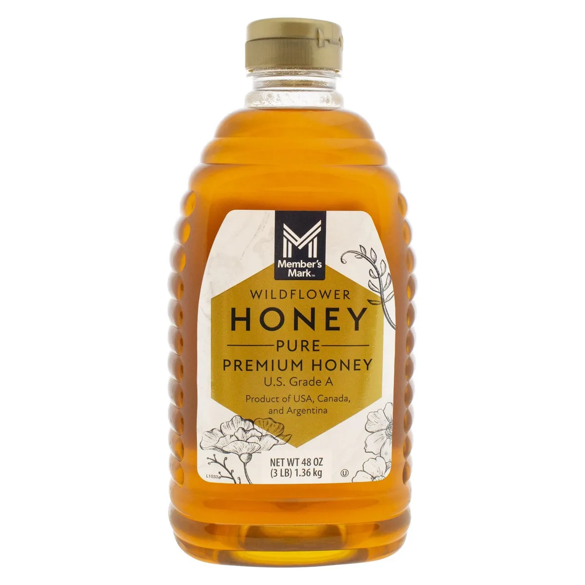 Member&rsquos Mark Wildflower Pure Premium Honey, 48 oz.
