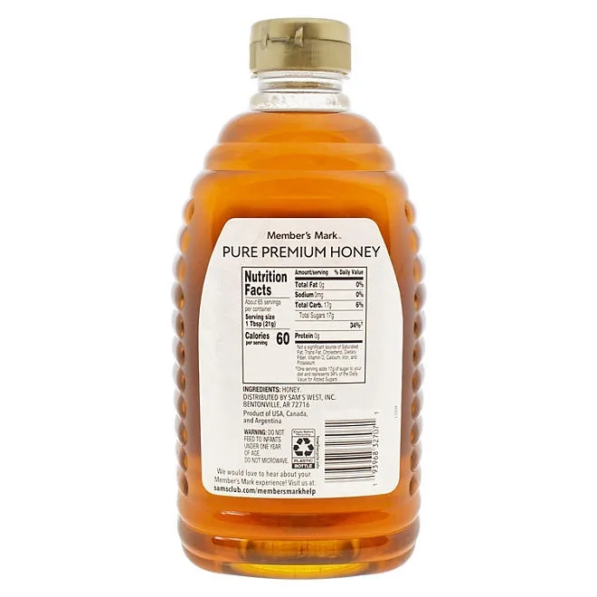 Member’s Mark Wildflower Pure Premium Honey, 48 oz. 5