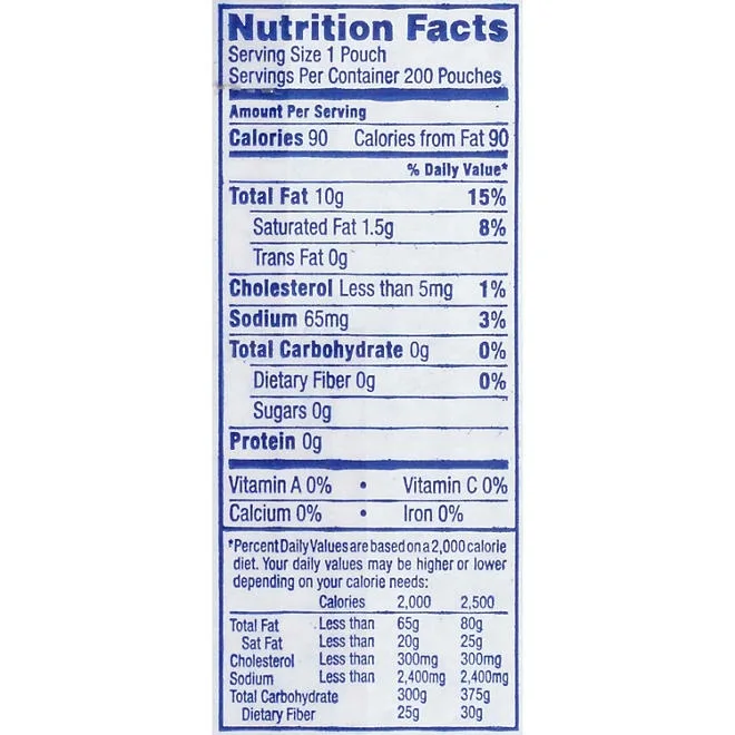 Kraft Real Mayo Mayonnaise Single Serve Packets, 200 ct. 3