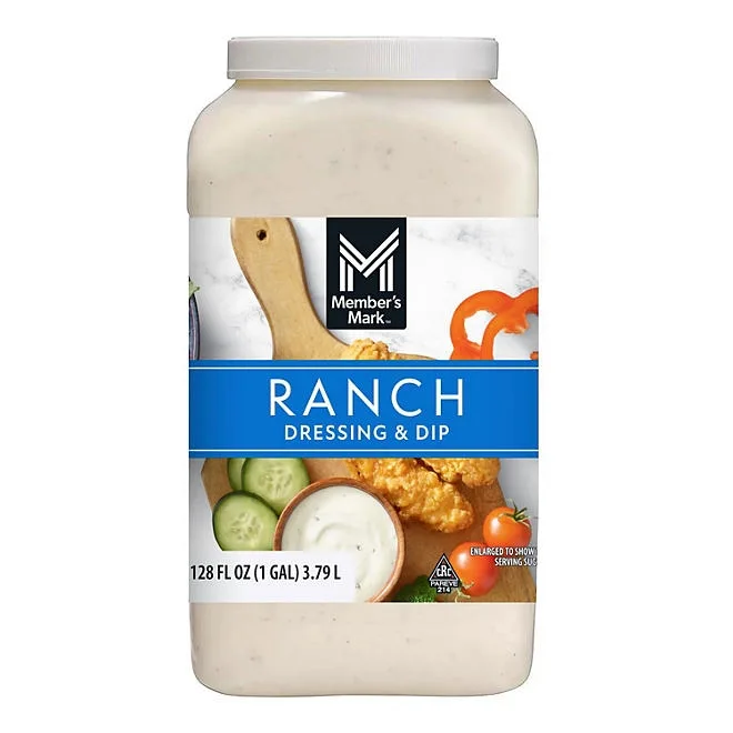 Member's Mark Ranch Dressing, 1 gal. 2