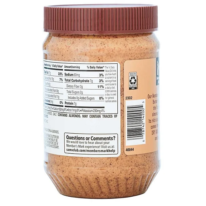Member's Mark Almond Butter, 24 oz. 5