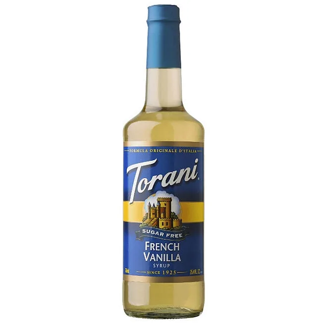 Torani Sugar-Free French Vanilla Syrup, 25.4 fl. oz. 2