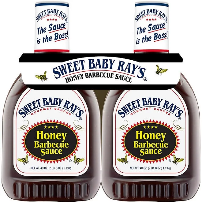 Sweet Baby Ray's Honey Barbecue Sauce, 40 oz., 2 pk. 2