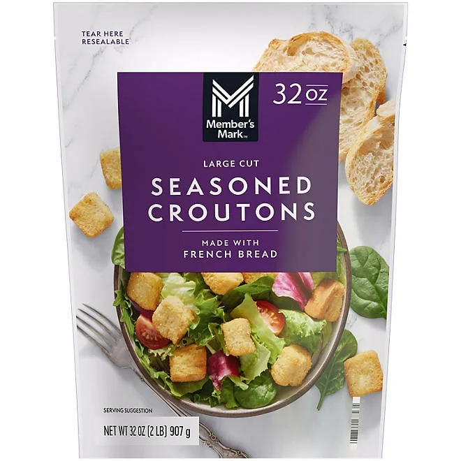 Member's Mark Seasoned Croutons, 32 oz. 2