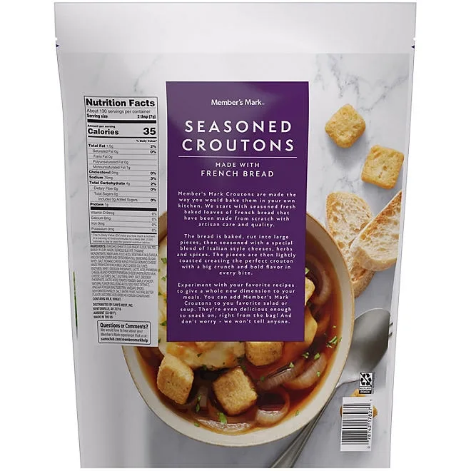 Member's Mark Seasoned Croutons, 32 oz. 5