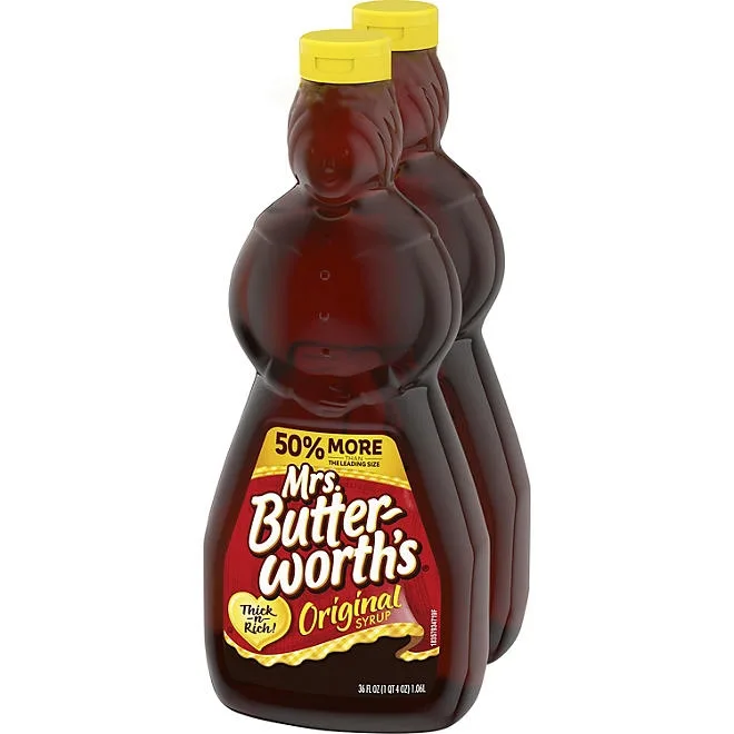 Mrs. Butterworths Original Syrup, 36 oz., 2 pk. 2