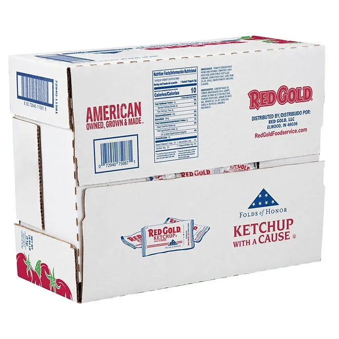 Red Gold Tomato Ketchup Single-Serve Packets 1,000 ct. 5