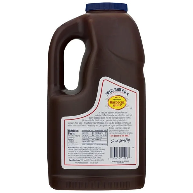 Sweet Baby Ray's Barbecue Sauce, 1 gal. 3