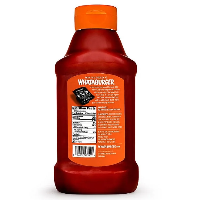 Whataburger Spicy Ketchup, 40 oz., 2 pk. 3