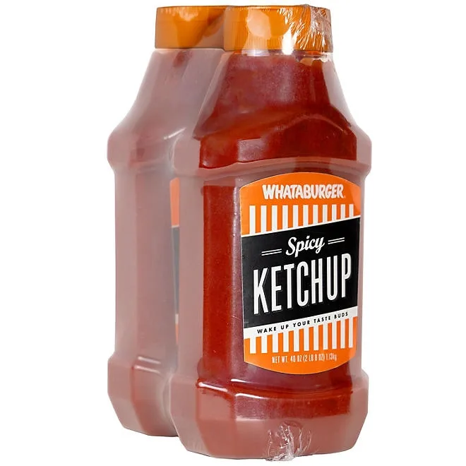Whataburger Spicy Ketchup, 40 oz., 2 pk. 4