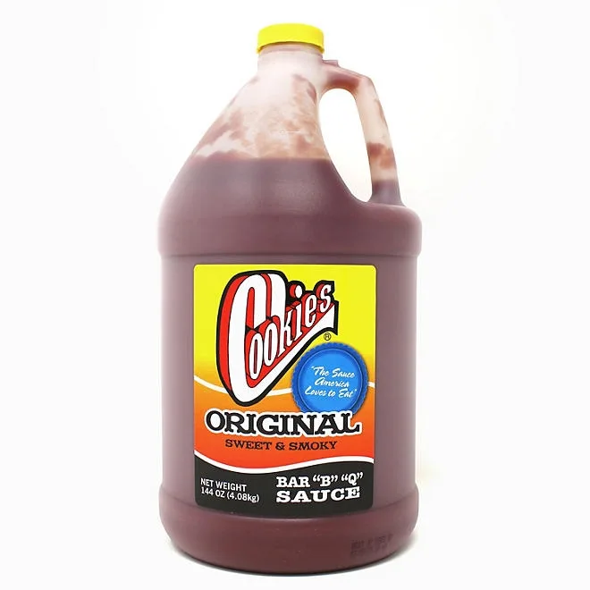Cookies Original Bar "B" "Q" Sauce, 1 gal. 2