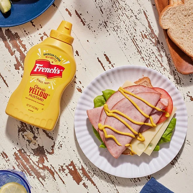 French's 100% Natural Classic Yellow Mustard, 30 oz., 2 pk. 5