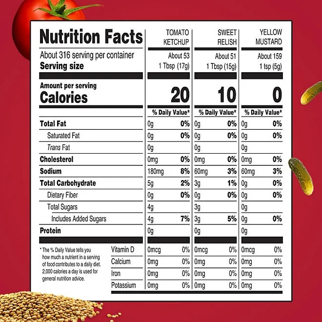 Heinz Picnic Pack Condiments, 4 pk. 3