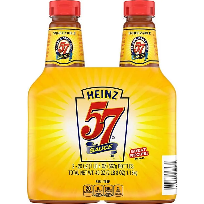 Heinz 57 Sauce, 20 oz., 2 pk. 2