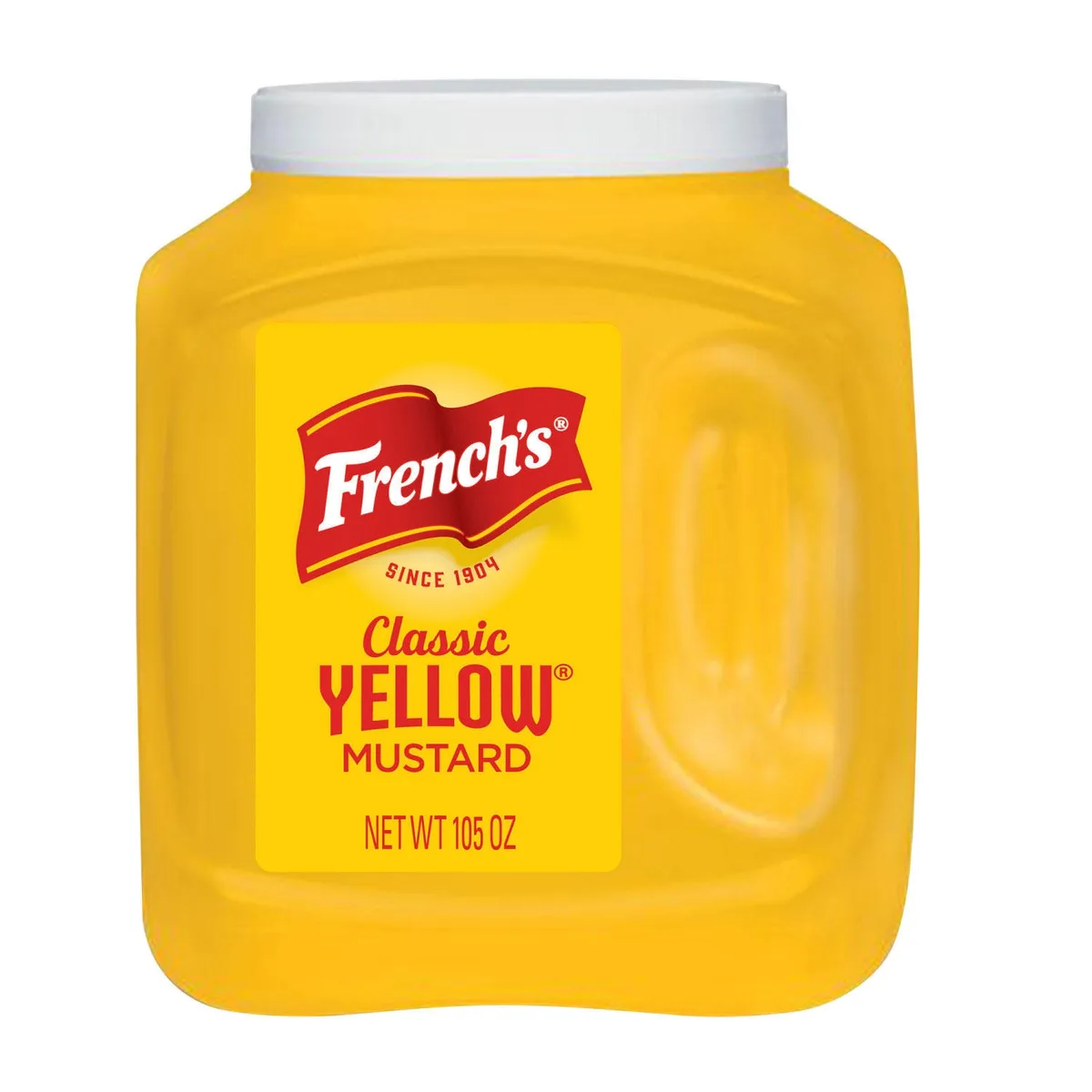 French's 100% Natural Classic Yellow Mustard, 105 oz.