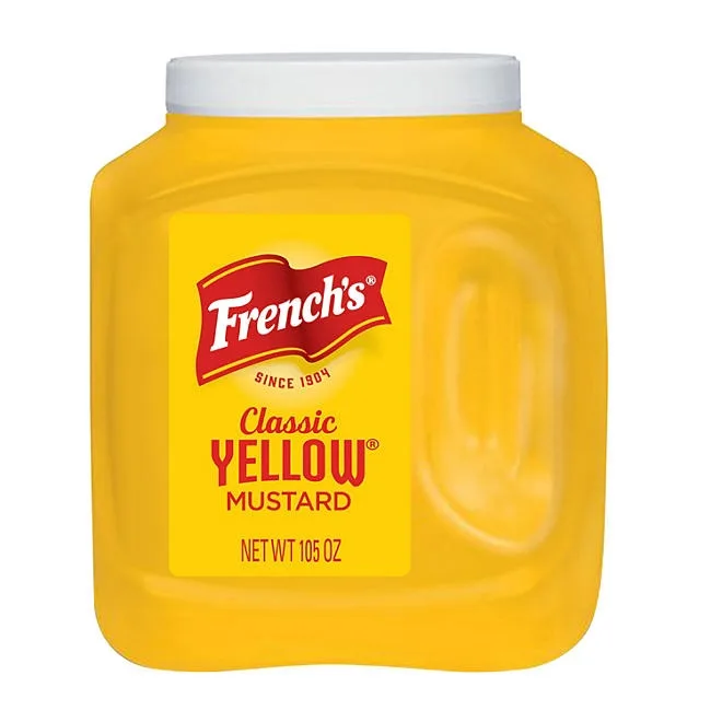French's 100% Natural Classic Yellow Mustard, 105 oz. 2