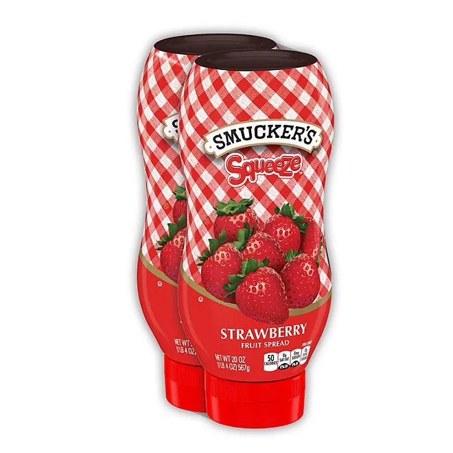 Smucker's Squeeze Strawberry Fruit Spread, 2 pk, 40 oz. 2
