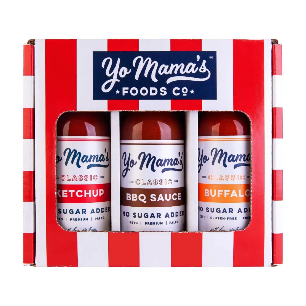 Yo Mama&rsquos Foods Keto Condiments Variety Pack, 42 oz.