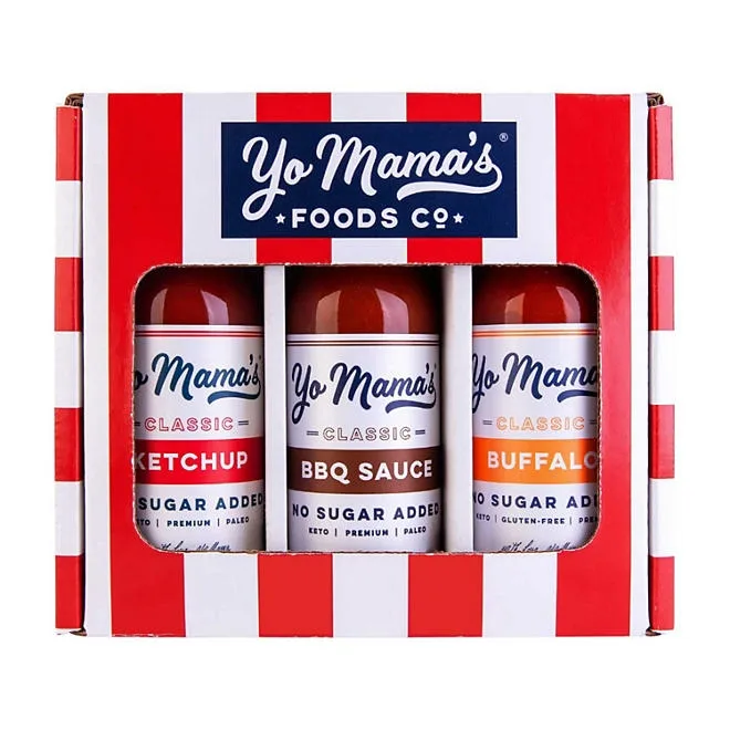 Yo Mama&rsquos Foods Keto Condiments Variety Pack, 42 oz. 2
