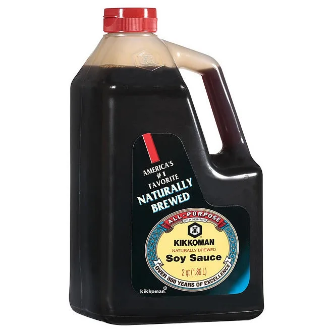 Kikkoman Soy Sauce, 64 oz. 5