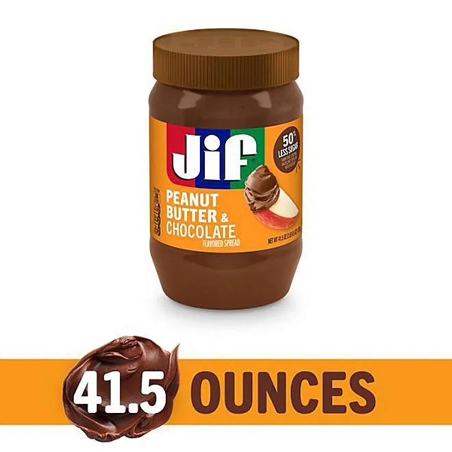 JIF Peanut Butter Chocolate Jar, 41.5 oz. 5