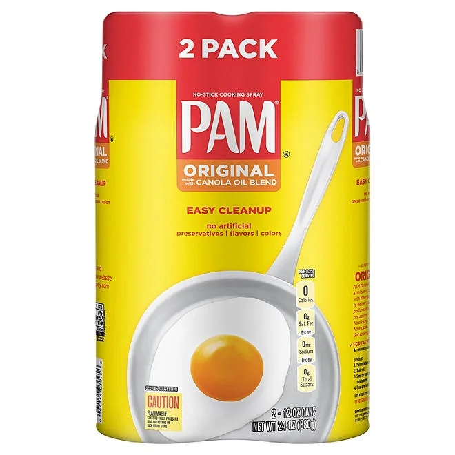 PAM Original Cooking Spray, 12 oz., 2 pk. 2