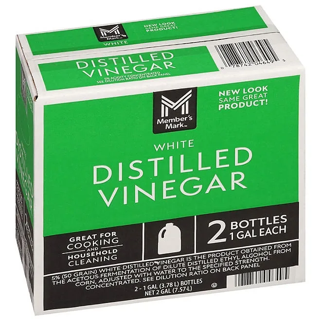 Member's Mark Distilled White Vinegar, 1 gal., 2 pk. 2