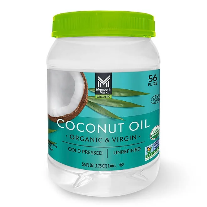 Member's Mark Organic Virgin Coconut Oil, 56oz. 2