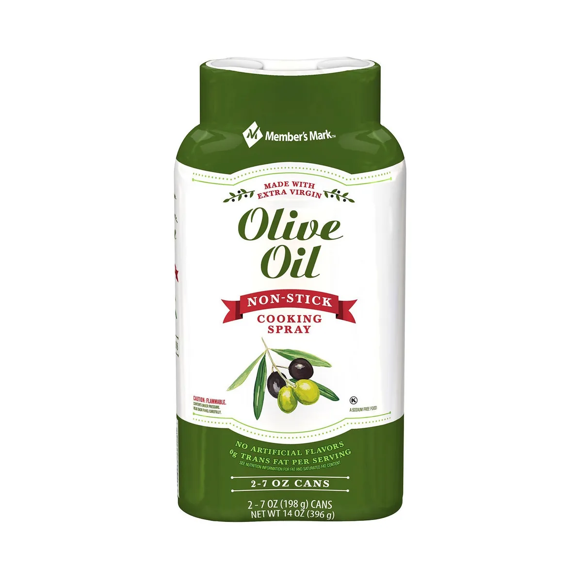 Member's Mark Olive Oil Cooking Spray, 7 oz., 2 pk.