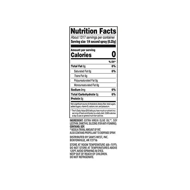 Member's Mark Olive Oil Cooking Spray, 7 oz., 2 pk. 3