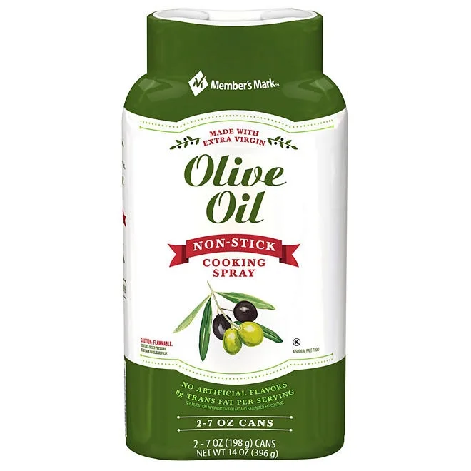 Member's Mark Olive Oil Cooking Spray, 7 oz., 2 pk. 2
