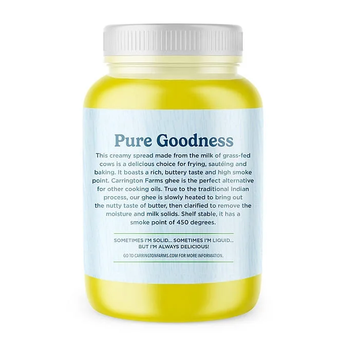 Carrington Farms Ghee, 54oz. 3