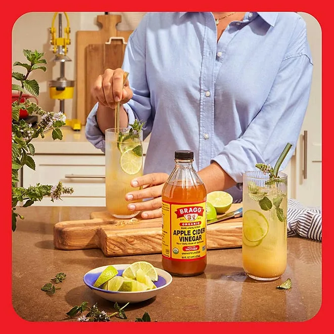 Bragg Organic Apple Cider Vinegar, 64 oz. 4