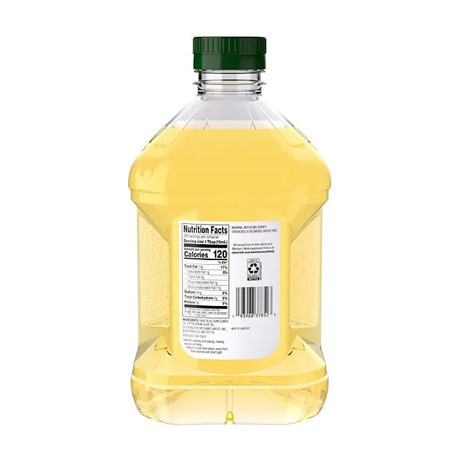 Member's Mark Sunflower and Extra Virgin Olive Oil, 101 fl. oz. 3