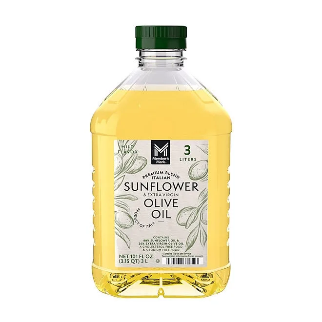 Member's Mark Sunflower and Extra Virgin Olive Oil, 101 fl. oz. 2