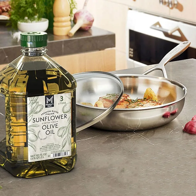 Member's Mark Sunflower and Extra Virgin Olive Oil, 101 fl. oz. 5