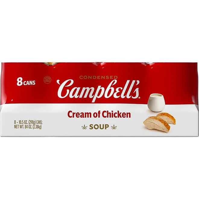Campbell's Condensed Cream of Chicken Soup 10.5 oz., 8 pk. 2