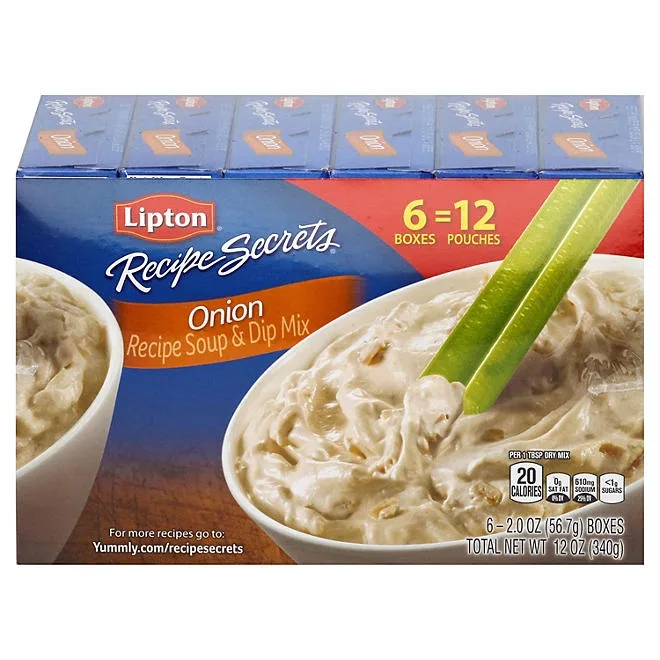 Lipton Onion Recipe Soup and Dip Mix 2 oz., 6 pk. 2